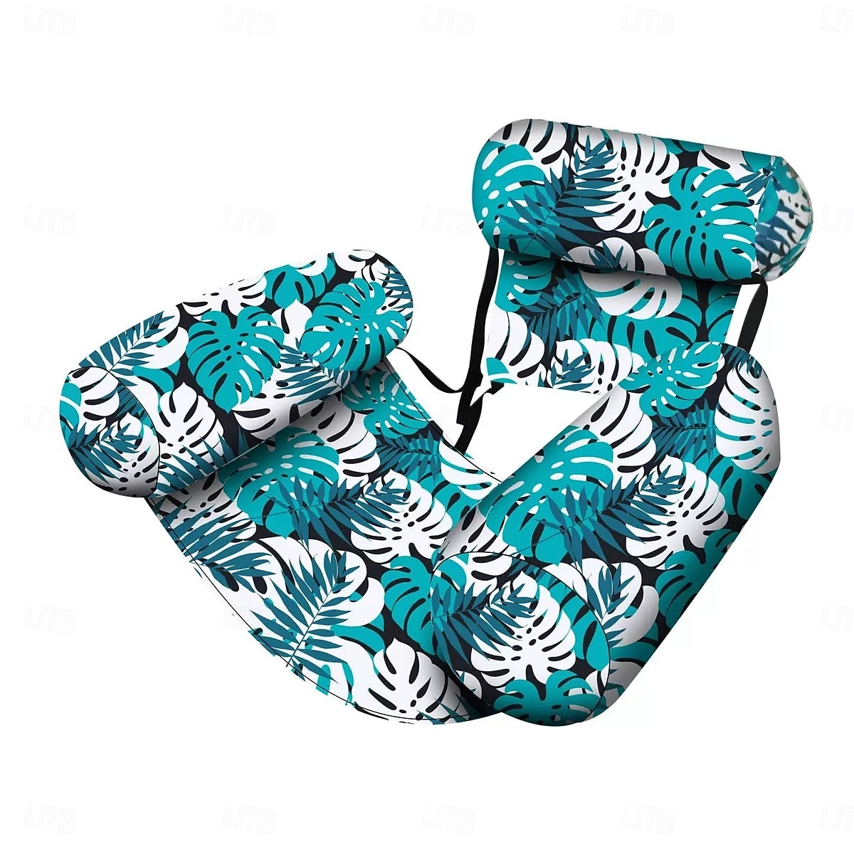 Aufblasbarer Poolstuhl, gepolsterte Schwimmliege aus PVC-Oxford-Gewebe mit Poolnudelhalterung, Poolliege für Erwachsene für Pool, See, Strand, Gartenparty, sommerliche Entspannung 2026 - $31.99 –P13