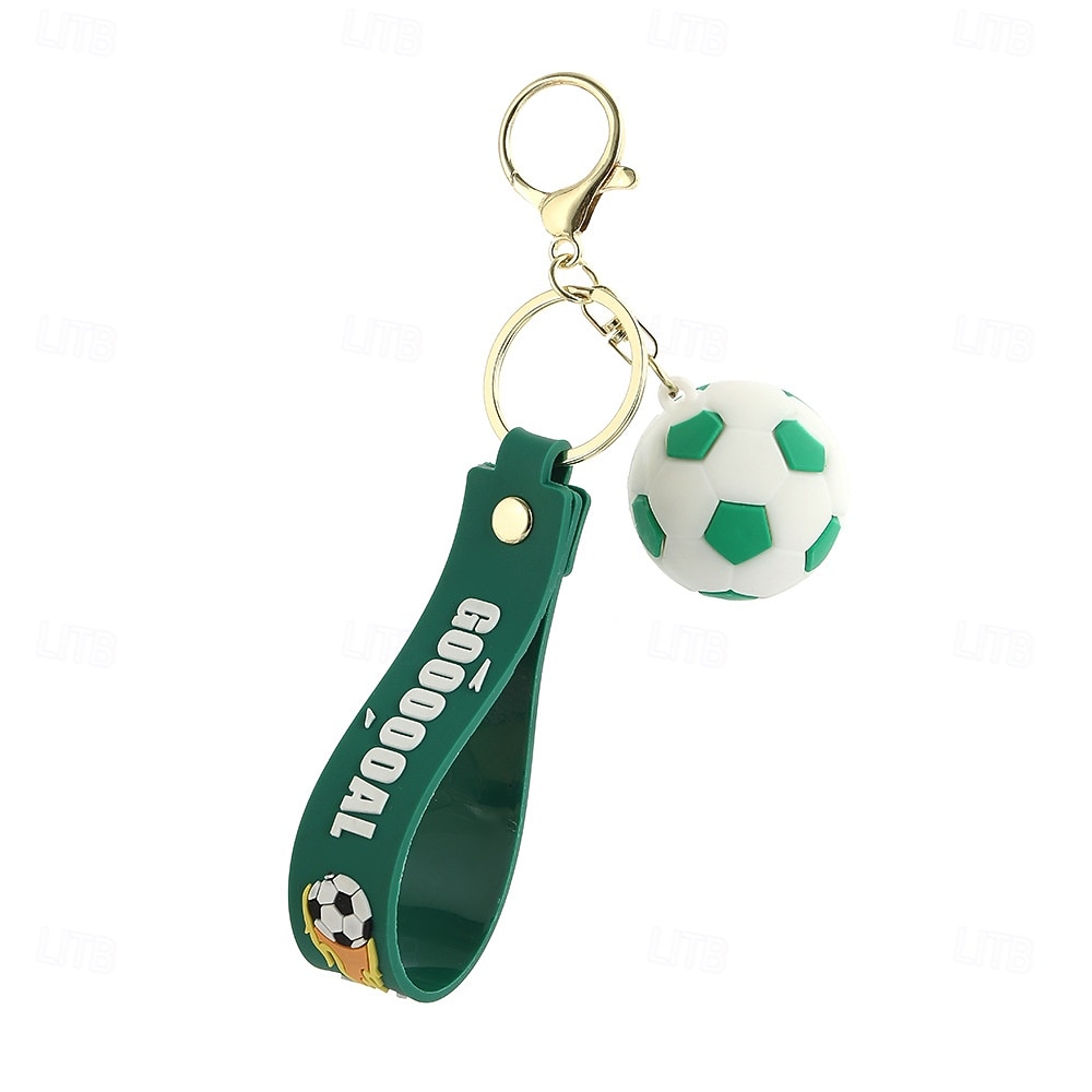 Světový fotbalový zápas 2026 Klíčenka Fotbal Roztomilý Dětské Dospělé Unisex Ležérní Venkovní Fotbalová událost Oblékněte se 2026 - $10.99 –P6