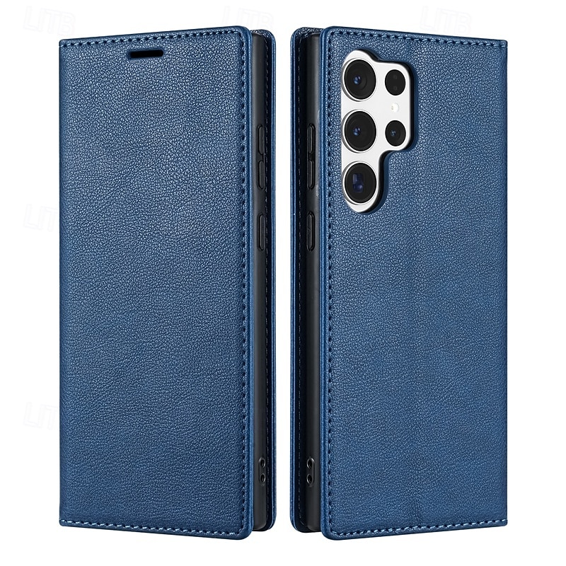 Phone Case For Samsung Galaxy S26 S26 Plus S26 Ultra Wallet Case Flip Cover Magnetic Full Body Protective Kickstand Retro PU Leather 2026 - $18.99 –P6