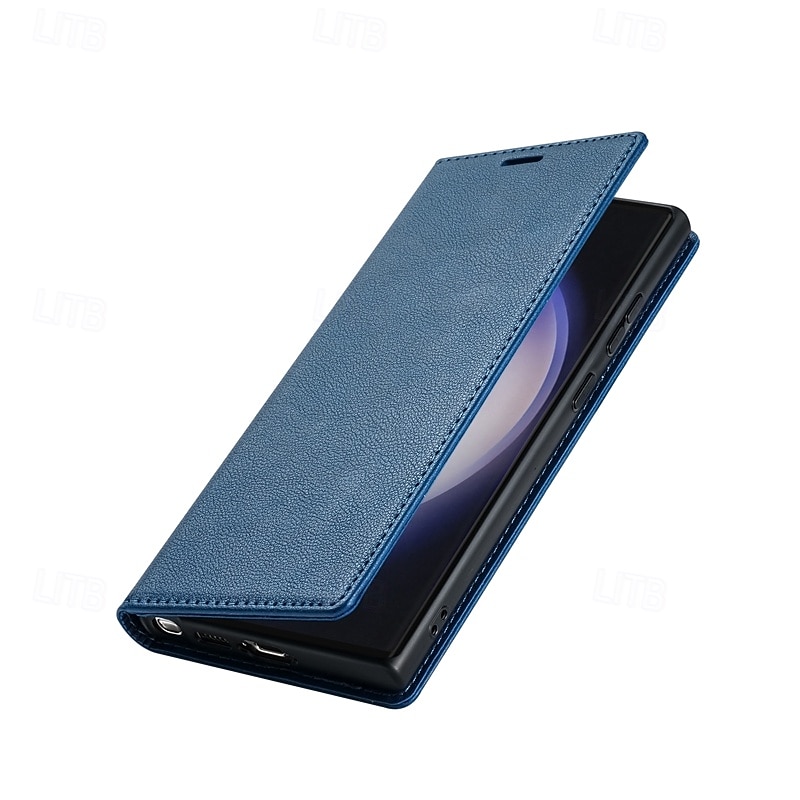 Phone Case For Samsung Galaxy S26 S26 Plus S26 Ultra Wallet Case Flip Cover Magnetic Full Body Protective Kickstand Retro PU Leather 2026 - $18.99 –P5