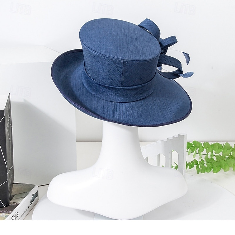 Klobouky Polyester Svatební Narozeniny Elegantní Vinobraní Roztomilý S Rukáv Přílba Pokrývky Hlavy 2026 - $65.99 –P18