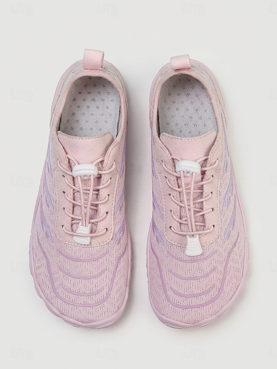 Zapatos acuáticos lila claro para mujer: zapatos acuáticos ligeros, sin cordones, tipo descalzo, de secado rápido, transpirables y antideslizantes para la playa, la piscina, el surf y los viajes. 2026 - $32.99 –P1