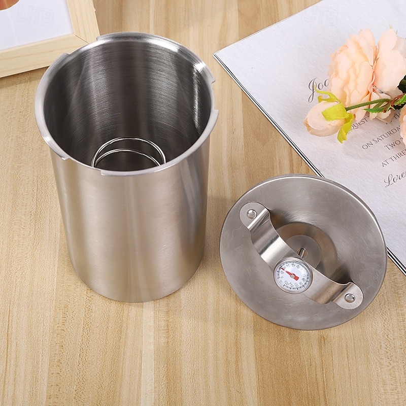 skinkpressform för att göra hemlagad köttpress, köttpresskokare i rostfritt stål, skinkpress med termometer, köttpress för lunch 2026 - $31.99 –P5