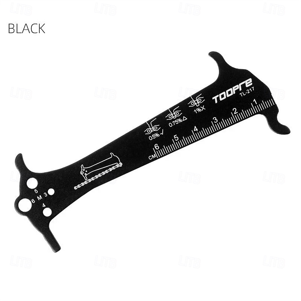 Bicycle Chain Wear Indicator Ruler Repair Tool Stainless Steel Mountain Road Bike Chain Gauge Measurement Checker Screw Diameter 2026 - $9.99 –P7