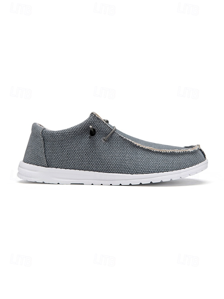 Men's Canvas Outdoor Resort Shoes – Comfortable Slip-On Loafers for Travel, Walking and Casual Resort Wear 2026 - $42.99 –P17