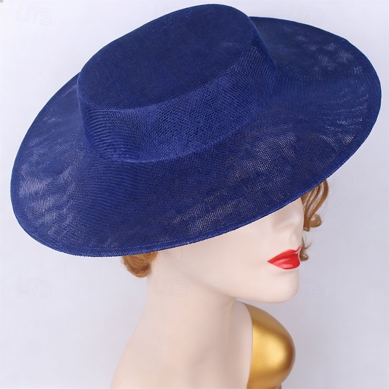 fascinators Sinamay Bryllup Bursdag Elegant Årgang Med Tyll Hodeplagg Hodeplagg 2026 - $17.49 –P9