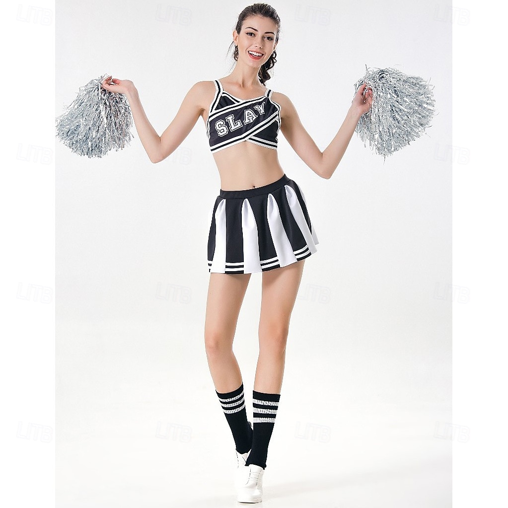 Partita mondiale di calcio 2026 Abiti Costume di fantasia Abbigliamento sportivo ragazza pon pon Vintage Sexy Football americano Adulti Per donna Mascherata Feste Evento di calcio Vestirsi del 2026 a $40.99 –P7