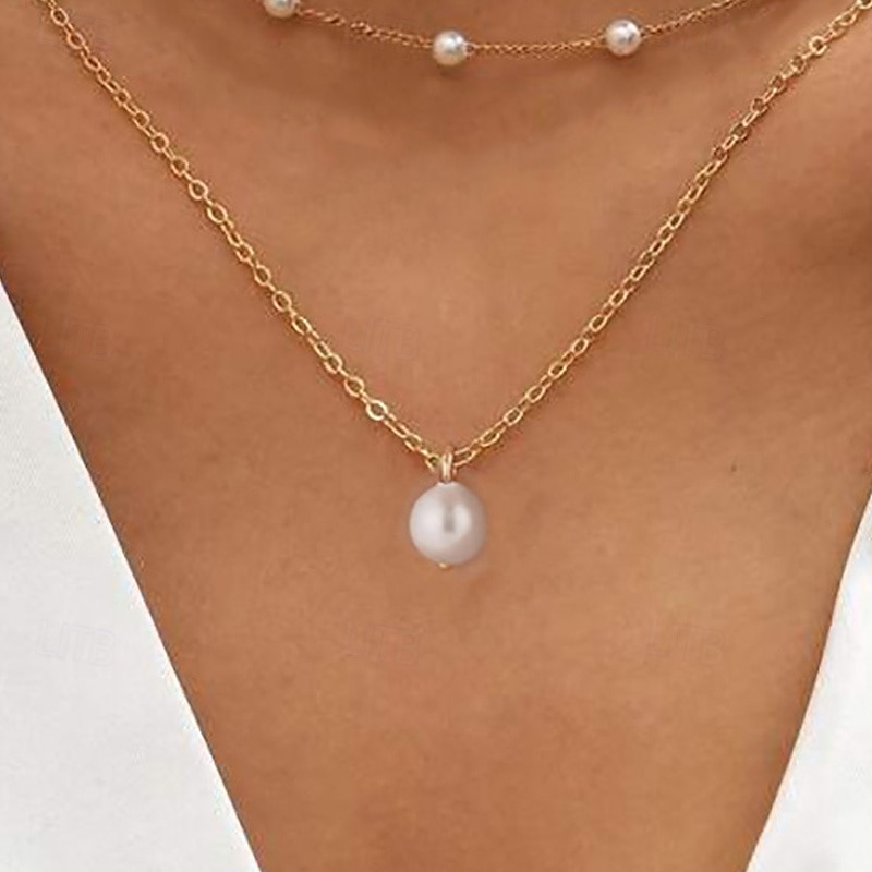 1 τεμ Κρεμαστό For Γυναικεία Μαργαριταρένια Καθημερινά Δρόμος Δώρο Κράμα Κουρελού Ημέρα του Πάντι 2026 - $2.49 –P3