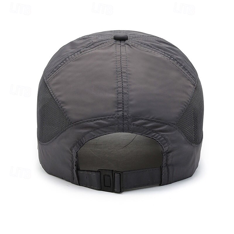 Basebollkeps Löparmössa Solhatt Unisex Holk Joggingkeps Grafisk Klassisk Solskydd Vindtät Värmeavledning för Tennis Baseboll Löpning Sommar Vår Mörkgrå Svart Vit 2026 - $11.49 –P8