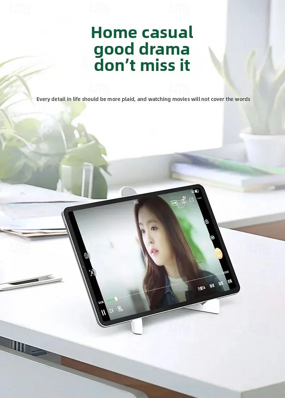 Portable Foldable Universal Folding Tablet Holder, 180-degree Free Rotation Phone Holder, Equipped With Anti-slip Sponge on the Bottom, Perfect for Both Studying And Enjoying TV Shows 2026 - $17.99 –P2