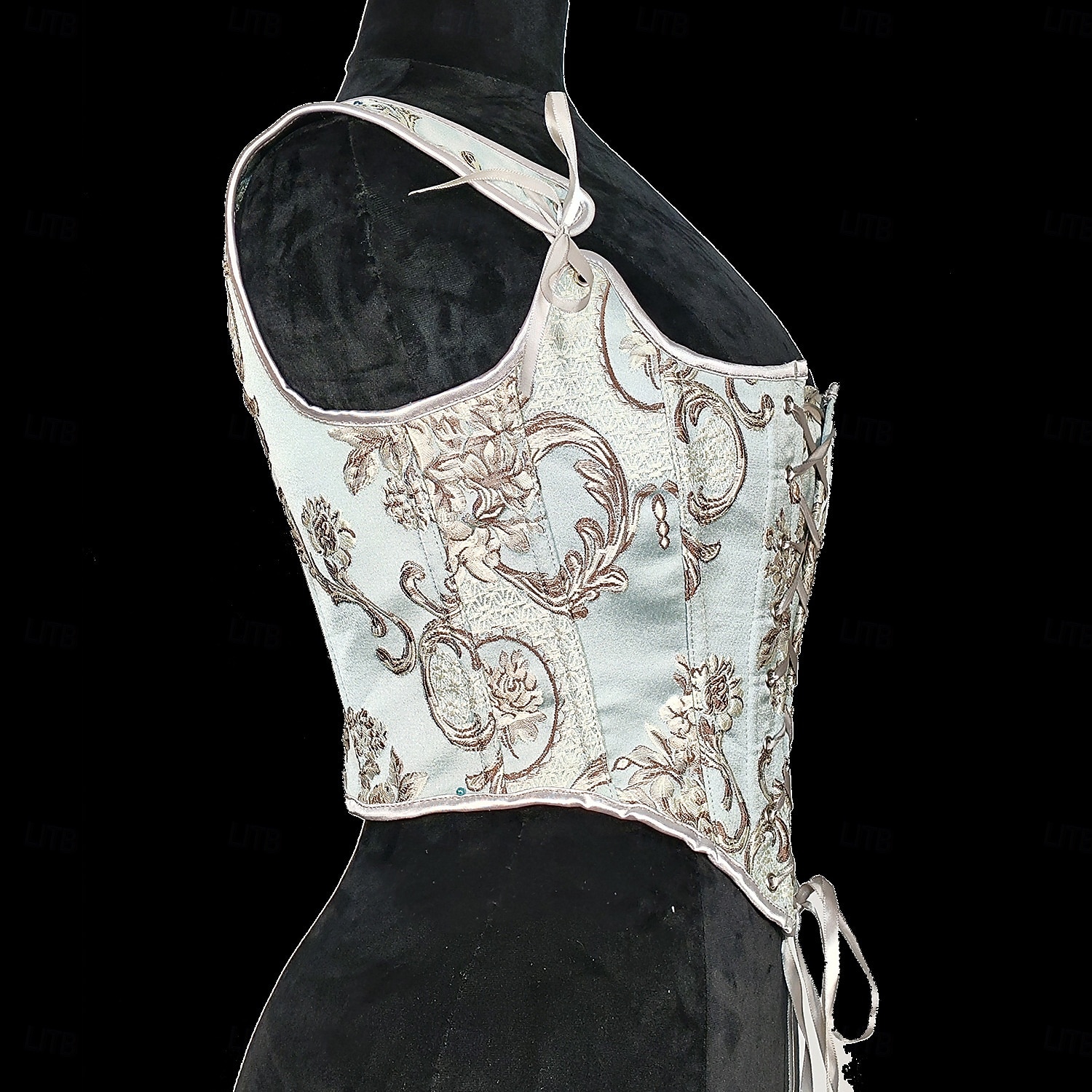 Medieval Renascentist Cottagecore Corset Corsaj Viching Țăran Cu Șiret Costume de fancy Pentru femei Celtic Fantezie Halloween Carnaval Performanță LARP Ren Faire Adulți Corset Corsaj 2026 - $38.99 –P11