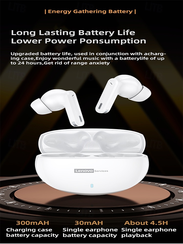 Lenovo LE253 Headphones TWS Wireless Bluetooth 6.0 ANC Noise Reduction HiFi Sound Earphones Game Sports Headset With Mic Earbuds 2026 - $27.99 –P11