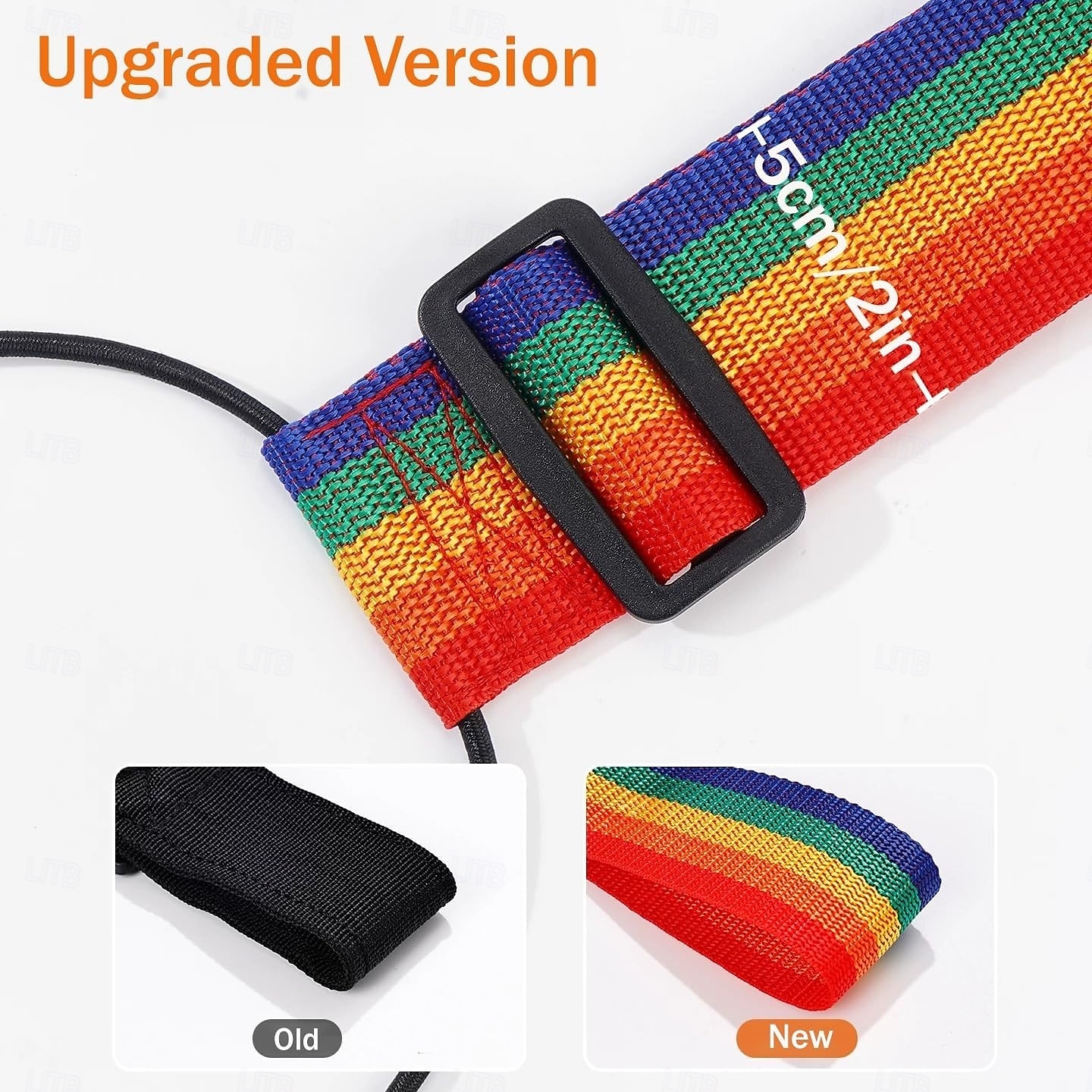 Conjunto de 4 cintas de bagagem ajustáveis e resistentes com trava de segurança para malas, bolsas de viagem e mochilas. Cintas de viagem confiáveis para homens e mulheres, que previnem a perda de de 2026 por $16.99 –P4