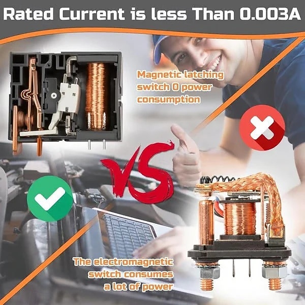 dálkový odpojovač baterie, 12V 240A spínač proti krádeži, spínač autobaterie, inteligentní odpojovač baterie pro auto, loď, přívěs, obytný vůz, čtyřkolku, UTV, motocykl 2026 - $48.99 –P9