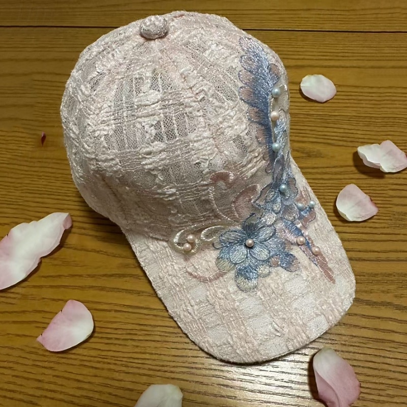 Mujer Sombrero Gorra de Béisbol Protección Solar Diario Exterior Calle Floral Floral 2026 - $6.99 –P4