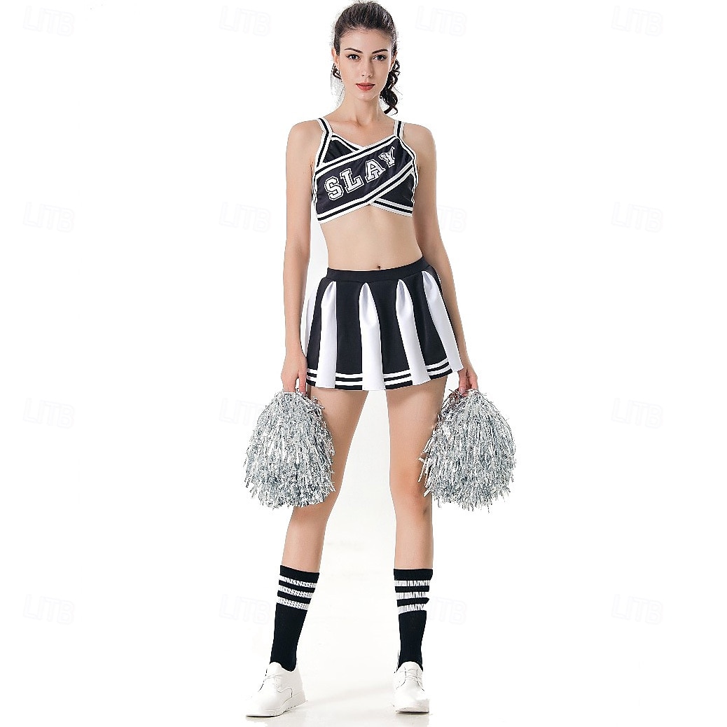 Partita mondiale di calcio 2026 Abiti Costume di fantasia Abbigliamento sportivo ragazza pon pon Vintage Sexy Football americano Adulti Per donna Mascherata Feste Evento di calcio Vestirsi del 2026 a $40.99 –P5