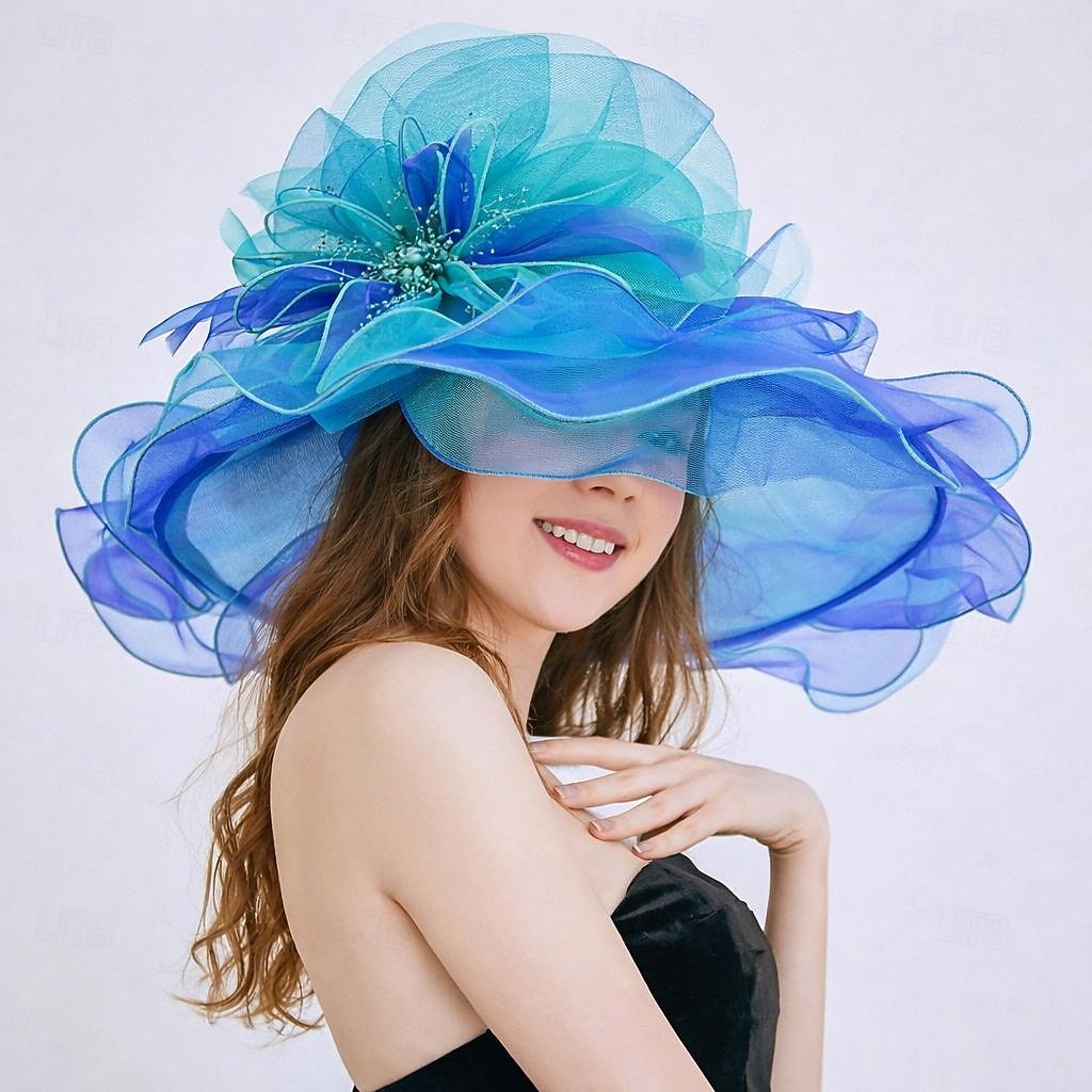 Derby Cappello Cappello da chiesa Cappello Kentucky Derby Gentildonna Nobildonna Costume Per donna Derby Ascot Festival delle corse di cavalli Adulti Cappello Primavera & Estate del 2026 a $36.99 –P5
