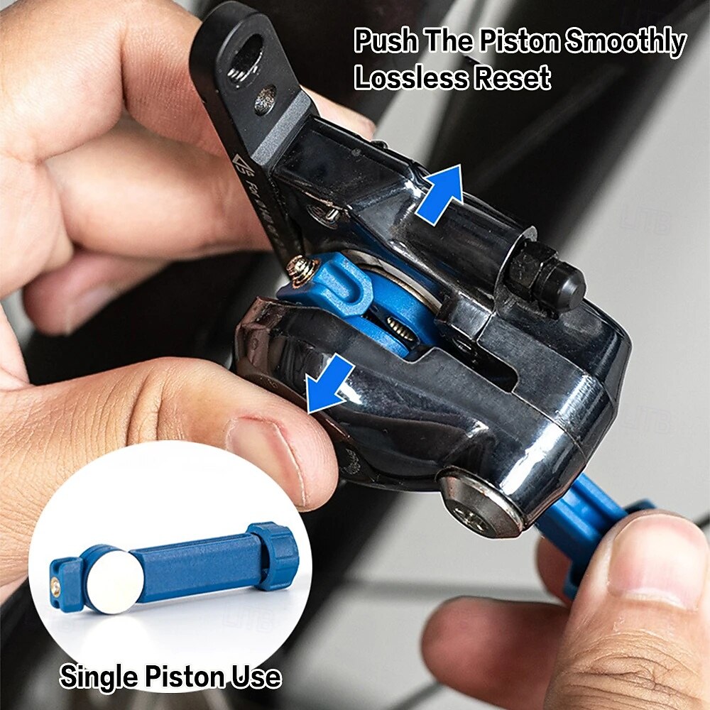 2in1 Bicycle Brake Pad Spreader Tool Durable Steel Rotatable Bike Oil Disc Piston Reset Hydraulic Brake Caliper Piston Extension 2026 - $15.99 –P3