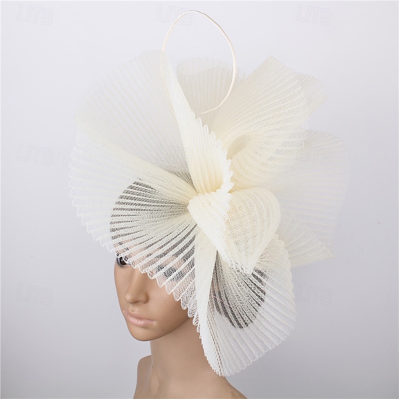 Fascinators Poliéster Boda Cumpleaños Vintage Estilo lindo Retro Con Tul Celada Sombreros 2026 - $22.99 –P7