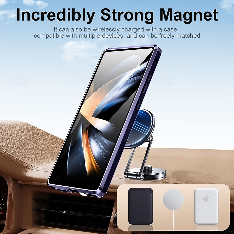 telefon Maska Pentru Samsung Galaxy S26 Ultra Noutate Cu Magsafe rezista Detașabil și Protecție de Ecran Retro MetalPistol ABS + PC 2026 - $32.99 –P14