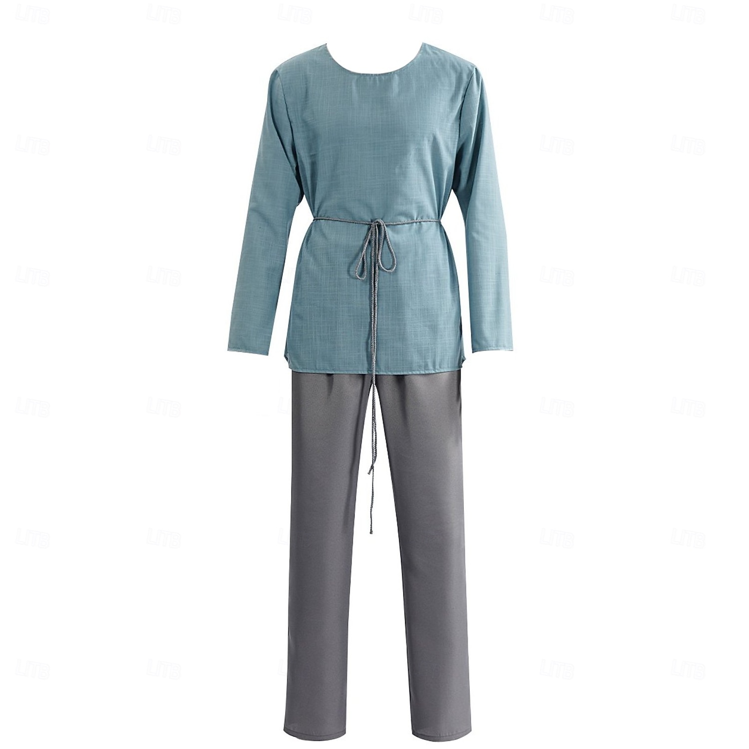 Set Retrò Vintage Medievale Rinascimento Lunghezza al pavimento Pantaloni Mantello Camicia Lunghe Cavaliere Ranger Costume Per uomo Fantasia Halloween Carnevale Mascherata Fiera Rinascimentale Festa del 2026 a $93.99 –P2