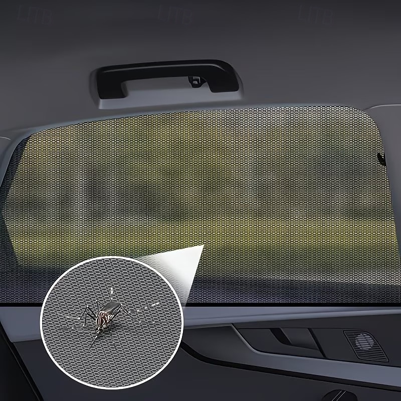 4-delars solskyddsset för bilfönster, UV-skydd, insynsskydd för fram- och bakfönster, lämplig för bilar och SUV:ar, enkel att installera, andningsbart nätmaterial, blockerar skadliga UV-strålar 2026 - $15.99 –P4