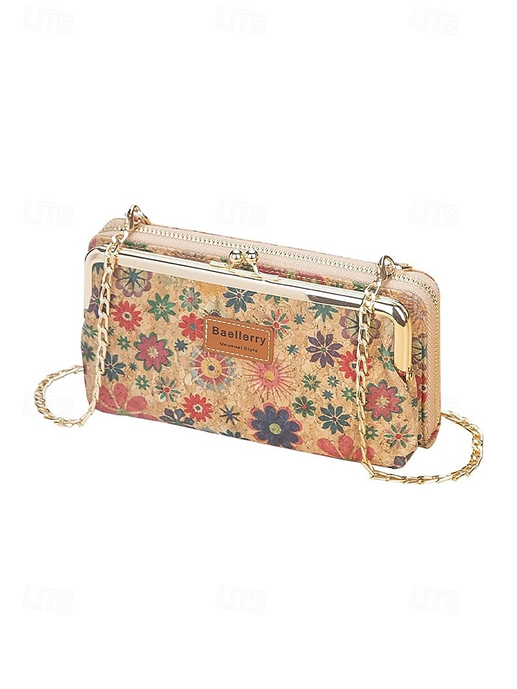 Dameveske med bohemsk mønster og trestruktur i kunstskinn, crossbody-veske med stor kapasitet og flere rom med justerbar stropp for hverdagsbruk, reise og ferie 2026 - $19.99 –P8