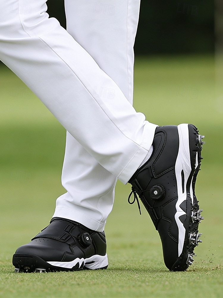 Men's Premium White Golf Shoes with High-Performance Outsole – Stylish and Comfortable for Professional Golf Players 2026 - $99.99 –P4