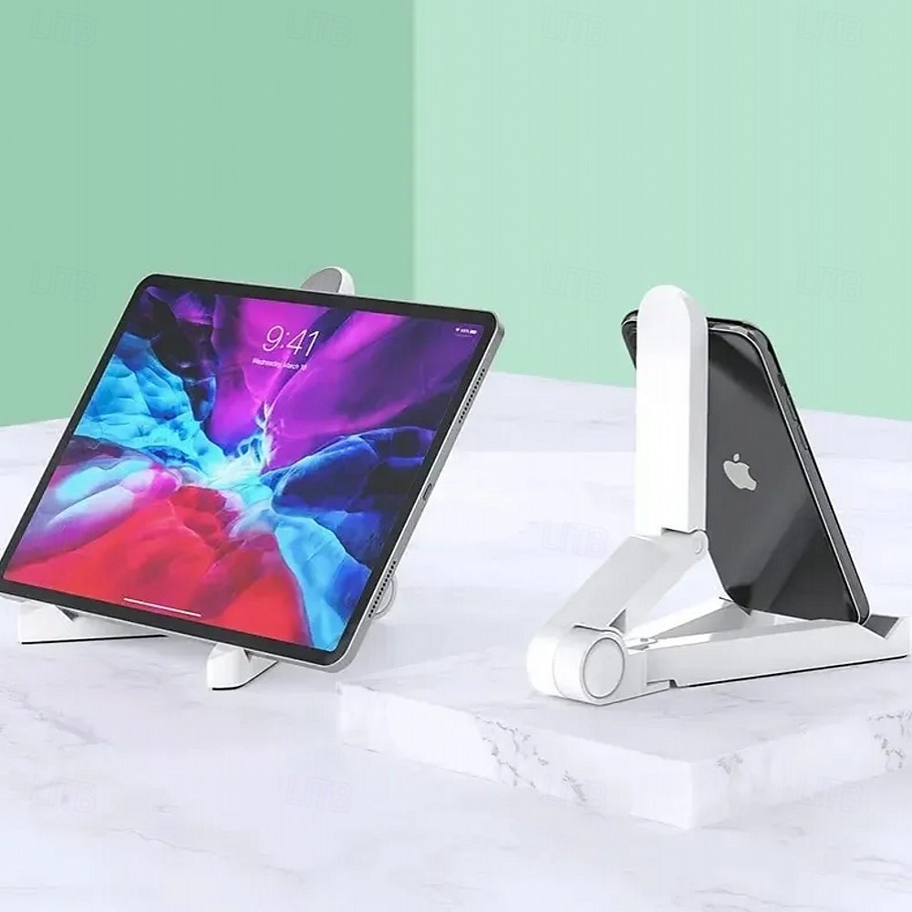 Portable Foldable Universal Folding Tablet Holder, 180-degree Free Rotation Phone Holder, Equipped With Anti-slip Sponge on the Bottom, Perfect for Both Studying And Enjoying TV Shows 2026 - $17.99 –P5