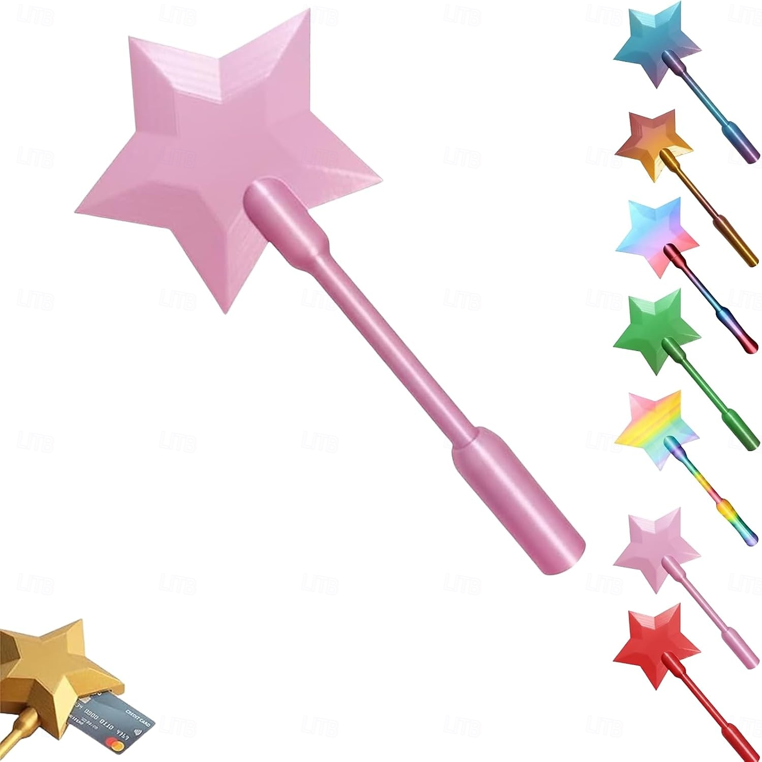 3D-geprinte toverstaf om te betalen met aanraking, magische sterrentoverstaven om mee te betalen, contactloze betaalkaarthouder voor toverstaven, digitale betaalsterrentoverstaven voor gemakkelijk 2026 - $15.99 –P10