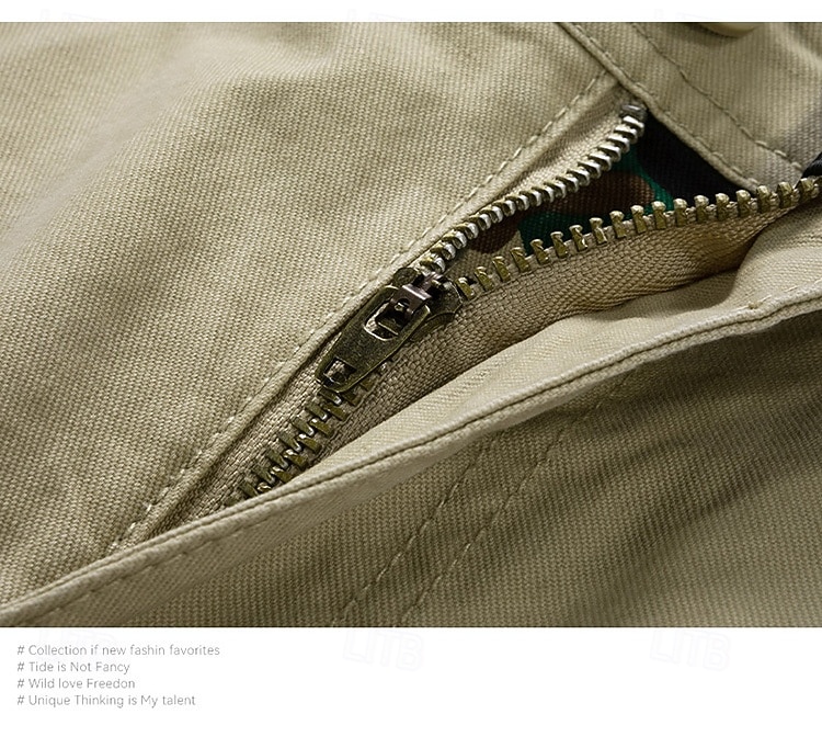 Bărbați Pantaloni de marfă Pantaloni Scurți Cargo Pantaloni Scurți Pantaloni scurți casual Buzunar Simplu Confort Lungimea genunchiului Casual În aer liber Haine de strada Modă Șic Stradă Negru 2026 - $35.99 –P6