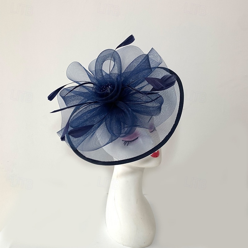 Fascinators Filet Mariage Anniversaire Élégant ancien Mignon Avec Plume Fleur Casque Couvre-chef de 2026 ? HUF 5569 –P6