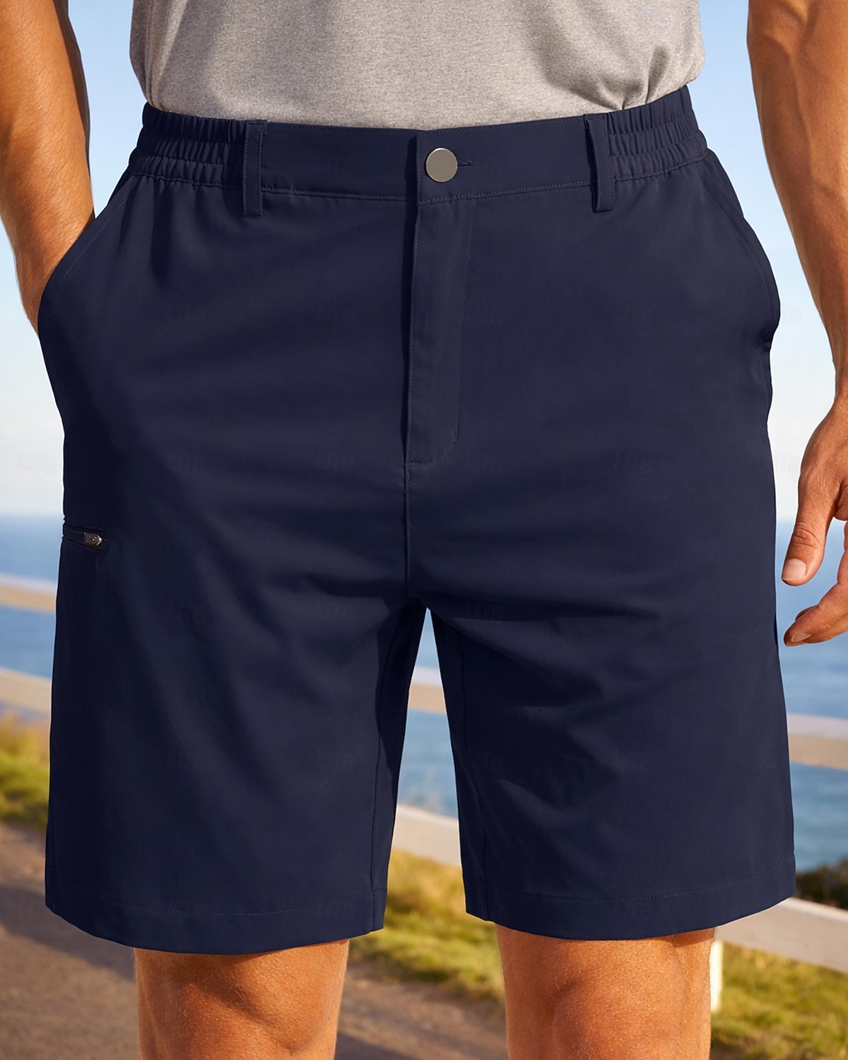 رجالي شورت للجري شورت رياضي Pockets شورتس فضفاض مناسب للبس اليومي الأماكن المفتوحة الصيف رطوبة فتل متنفس تمرين نادي رياضي الركض ركض عادي ملابس رياضية ألبسة رياضية أزرق بنفسجي أسود 2026 - $21.99 –P2