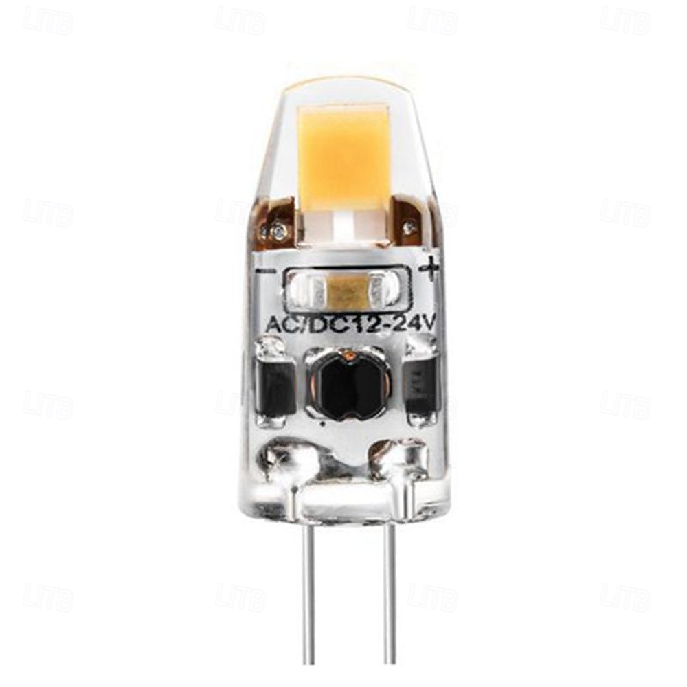 10 Stück G4 LED-Lampen, dimmbar, flackerfrei, AC/DC 12 V / 12–24 V, 2 W 3 W, 1505 COB-LED-Lampen, ersetzen herkömmliche Halogenlampen für Strahler und Kronleuchter. 2026 - $35.99 –P3
