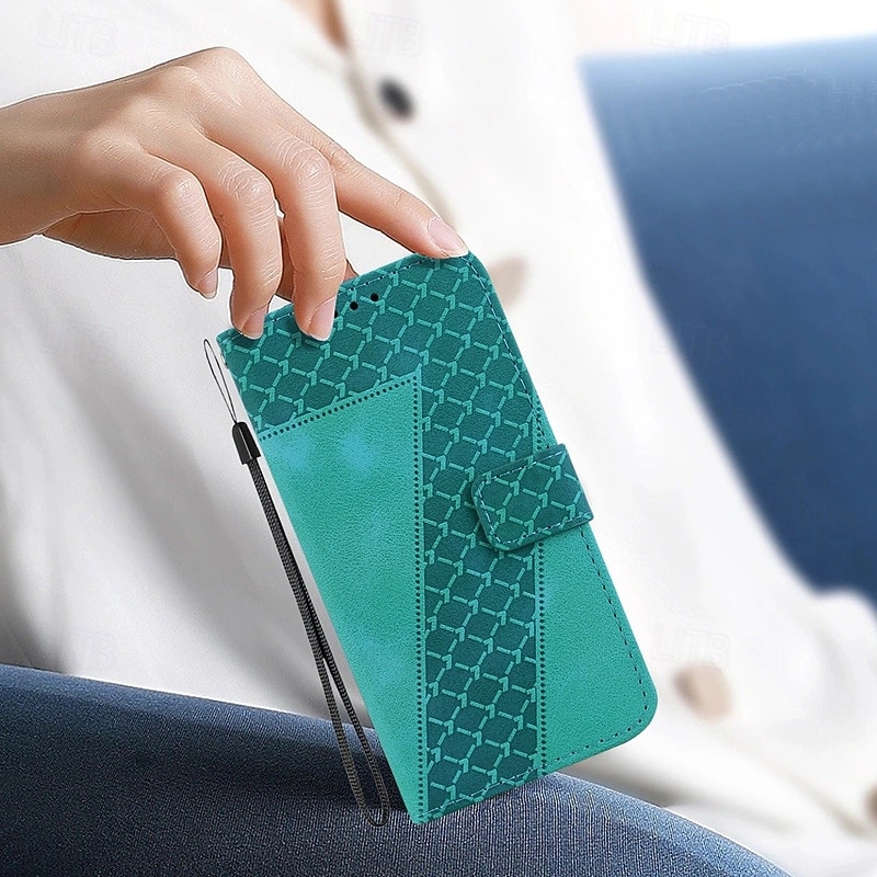 telefon Carcasă Pro Samsung Galaxy S26 S26 Plus S26 Ultra Pouzdro na peněženku Vytlačený vzor Ochrana celého těla Stojánek Geometriské vzory PU kůže 2026 - $14.99 –P2