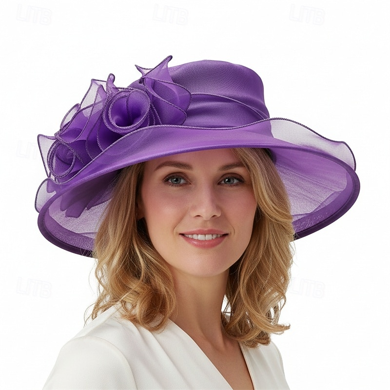 Derby Cappello Cappello da chiesa Cappello Kentucky Derby Gentildonna Nobildonna Costume Per donna Derby Ascot Festival delle corse di cavalli Adulti Cappello Primavera & Estate del 2026 a $20.99 –P4