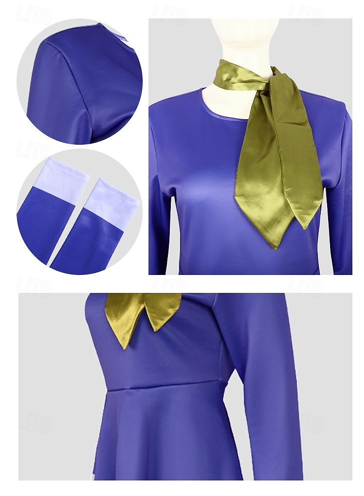 Vintage detektivgrupp Cosplay-kostym Kläder Film Fest Mode Klassisk for Dam Vuxen Dagligen Nattklubb Comic Con 2026 - $48.99 –P2