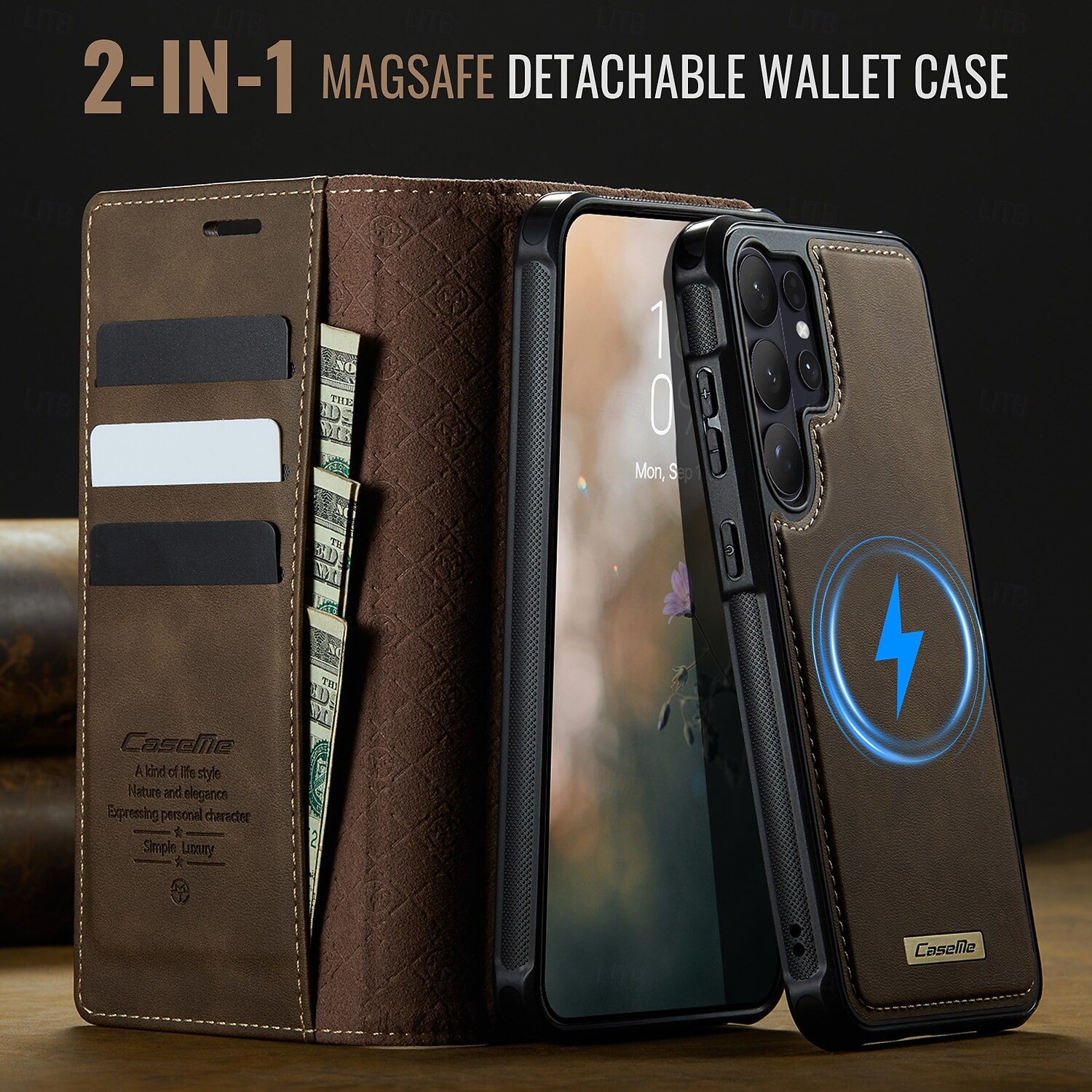 Phone Case For Samsung Galaxy S26 S26 Ultra Plus Wallet Case with Stand Holder Support Wireless Charging Kickstand Retro TPU PU Leather 2026 - $25.99 –P10