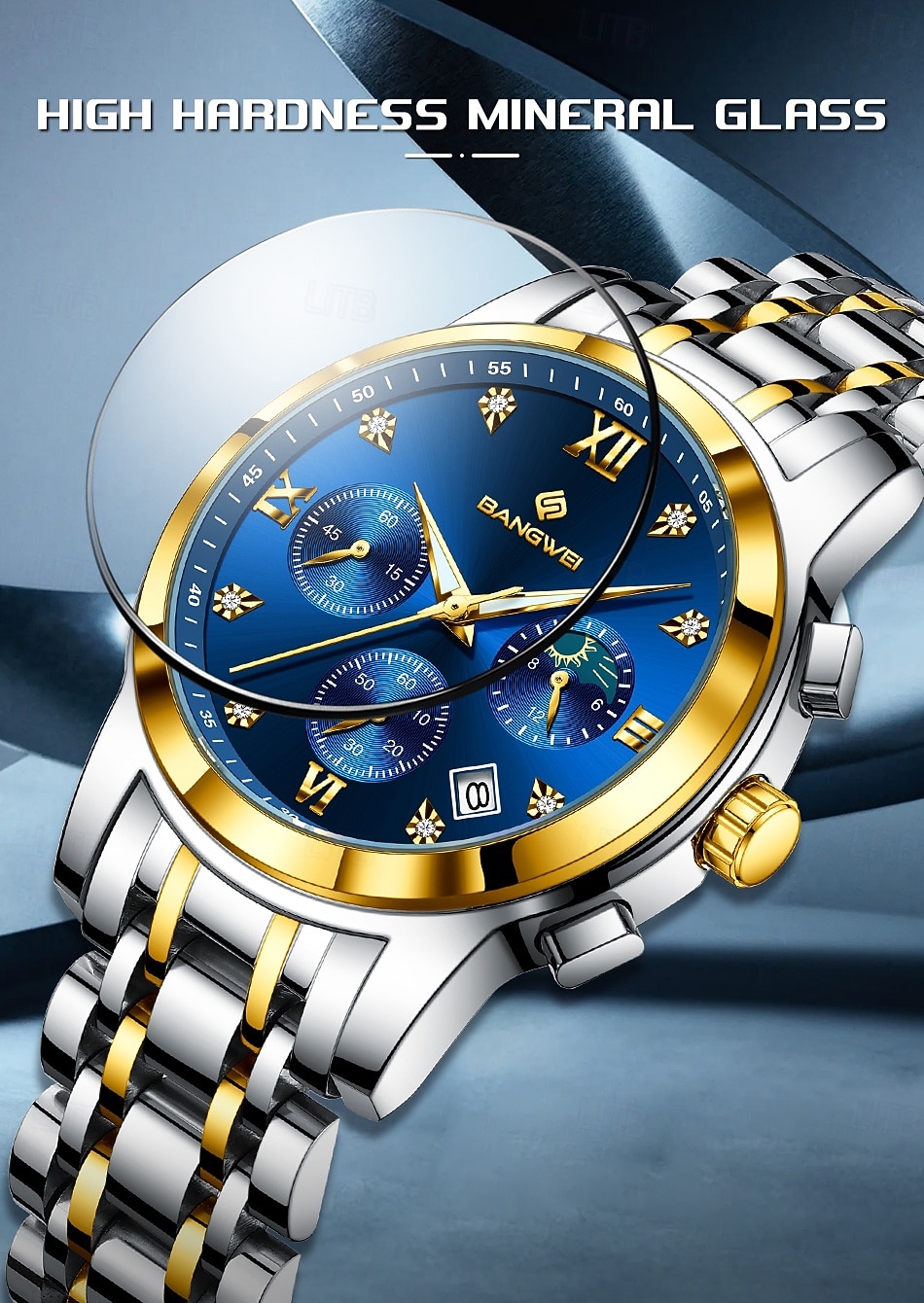 LIGE Men Quartz Watch Minimalist Luminous Stainless Steel Watch 2026 - $29.99 –P9