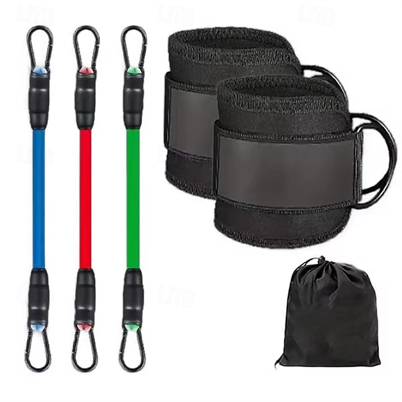 Faixas de resistência para tornozelo, faixas para exercícios com tornozeleiras, equipamento para treino de glúteos, equipamento para exercícios de glúteos e pernas femininas. de 2026 por $18.99 –P3