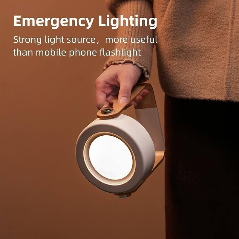 Portable LED Lantern Light USB Rechargeable Outdoor Camping Light, Dimmable Atmosphere Lamp for Home Decor, Unique Birthday Gifts for Women Mom Friends 2026 - $30.99 –P4
