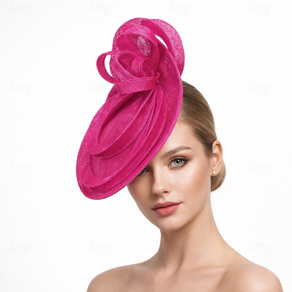 Derby Cappello Fascinator affascinante Gentildonna Costume Per donna Derby Ascot Festival delle corse di cavalli Adulti Cappello Estate Primavera del 2026 a $60.99 –P1
