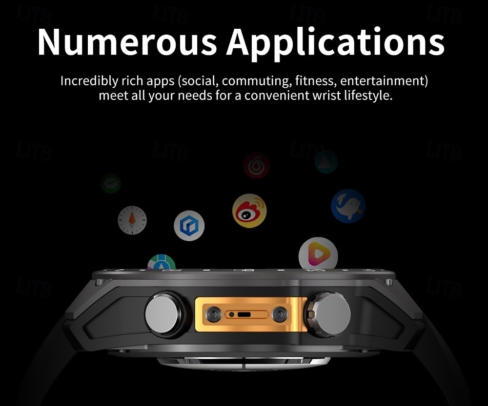 Smartwatch da uomo Amolde HD300 Pro con GPS, mappe offline, memoria da 4 GB, registratore, torcia, sport all'aria aperta, barometro, altimetro e bussola. del 2026 a $97.99 –P15