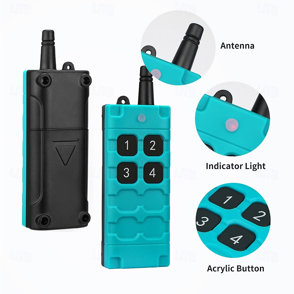DC12V 24V 4CH Remote Control Switch RF Transmitter and Receiver 433mhz Power ON OFF Switches 2026 - $44.99 –P3
