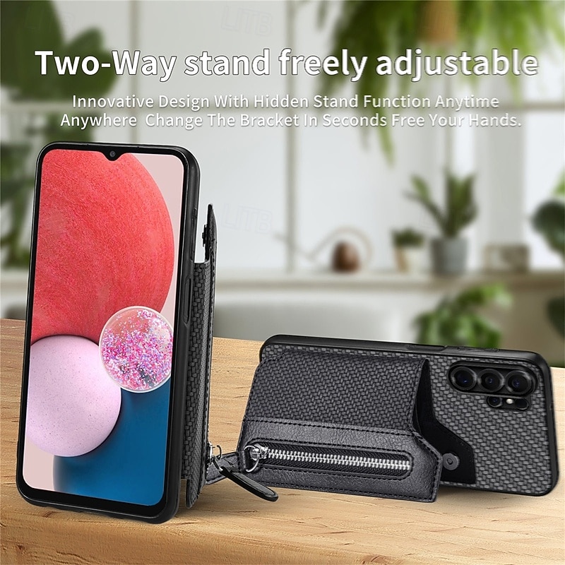 Phone Case For Samsung Galaxy S26 S25 Edge S24 FE S23 S22 Plus  Ultra A56 A36 A26 A16 A06 Wallet Case with Stand Holder Shockproof TPU PU Leather 2026 - $14.99 –P7