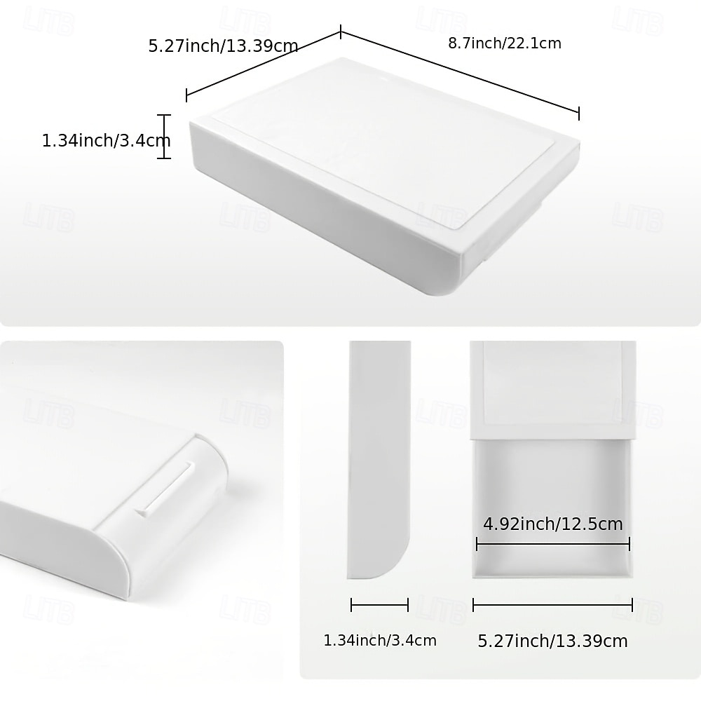 Organiseur de tiroir sous bureau, porte-crayons coulissant, fixation pour tiroir de bureau, accessoires de bureau en plastique &Organiseurs d'espace de travail, organiseur de bureau invisible de 2026 ? $9.99 –P4