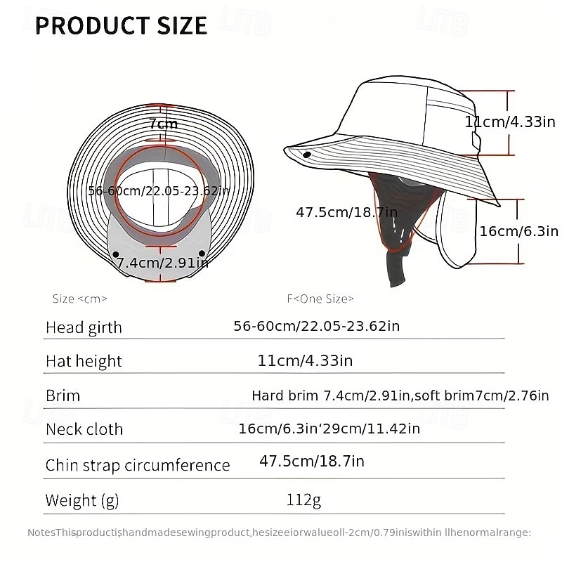 UPF 50+ Wide-Brim Removable-Brim Fisherman's Hat, Dual-purpose Detachable Breathable Quick- Cap for Marine Water Activities, Sea Fishing, Outdoor Exploration, Cycling, Surfing, and Fishing 2026 - $37.99 –P8