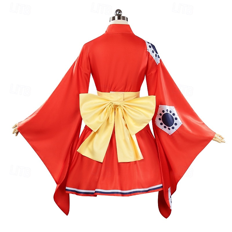 Oceánský dobrodruh Pirát ze slaměného klobouku Anime Úbory Maškarní Japonské tradiční kimono Cosplay obleky předvečer Všech svatých Výstava anime Kostým Pro Dámské Dospělé 2026 - $57.99 –P5
