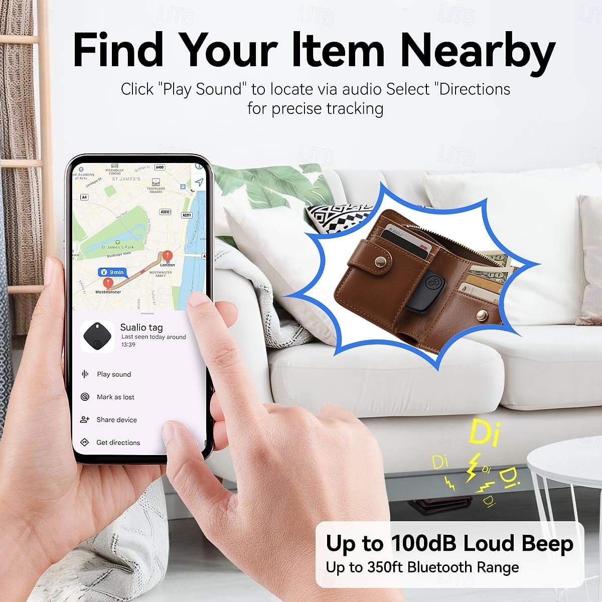 Air Tracker 4 Pack, Model Bluetooth Tracker Tags, Android Tracker Tags Compatible with the Google Find Hub App, Bluetooth Luggage Tracker Smart Tags for Finding Keys, Backpacks, Suitcases 2026 - $33.99 –P4