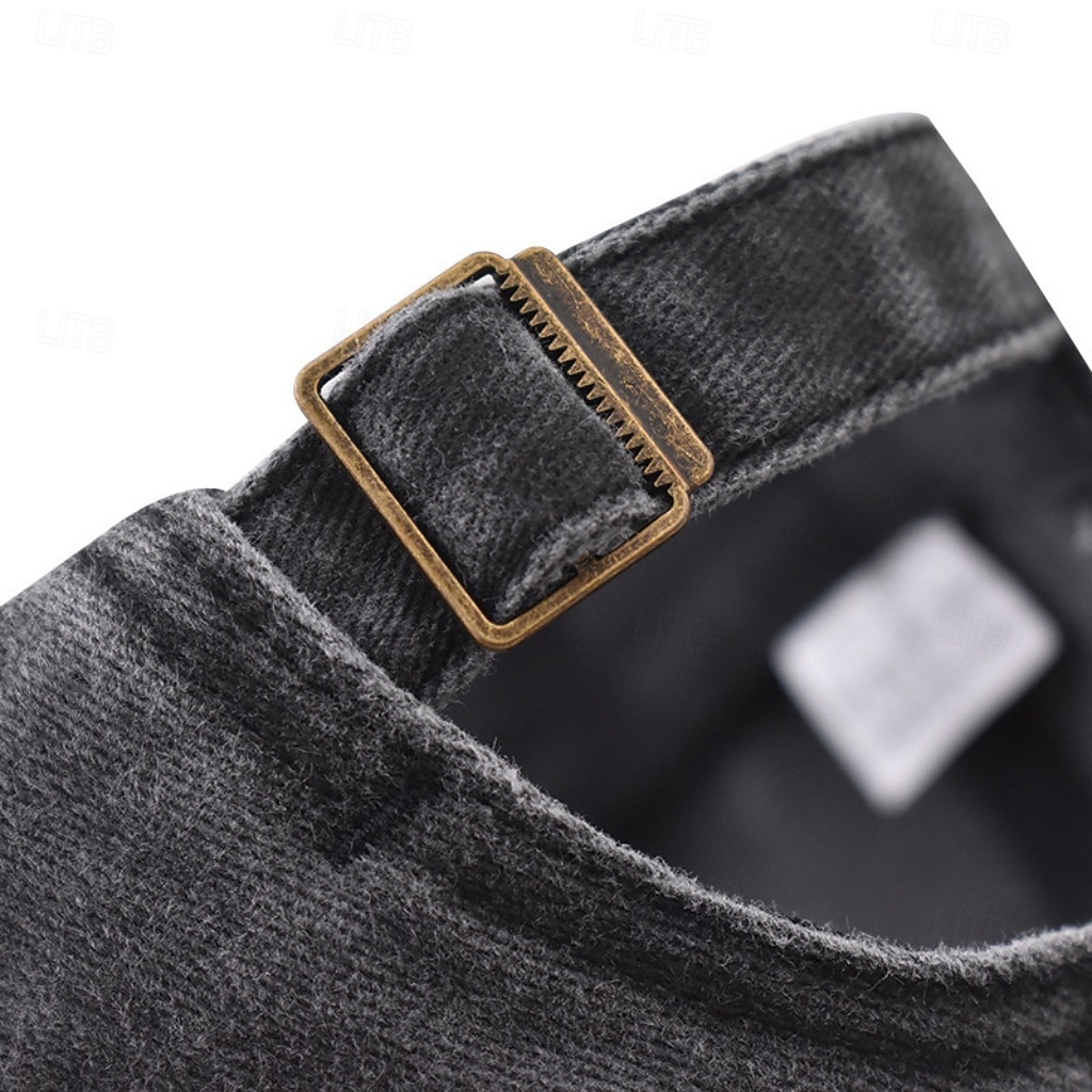 Муж. Бейсболка Шляпа от солнца Шляпа дальнобойщика Черный Винный Хлопок Регулируется Мода Уличный стиль На каждый день Повседневные на открытом воздухе Отпуск Полосы / волосы Вышивка 2026 - $6.99 –P13